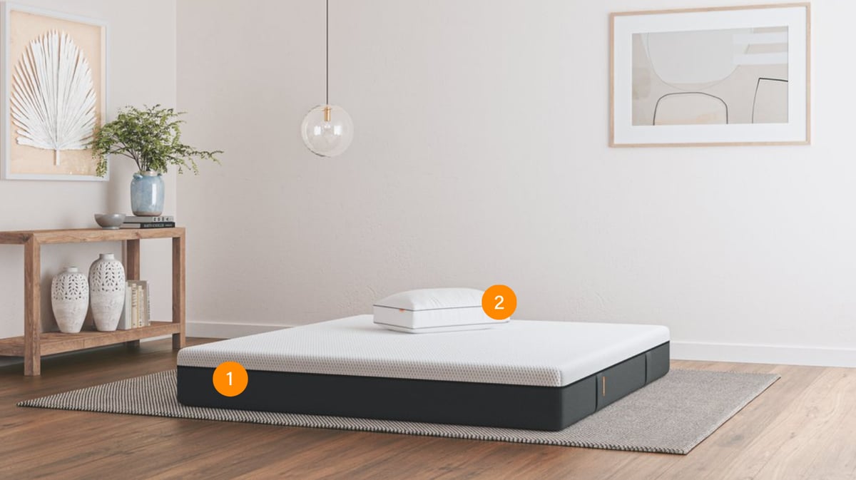 Colchão Original + até 1 Travesseiro Grátis